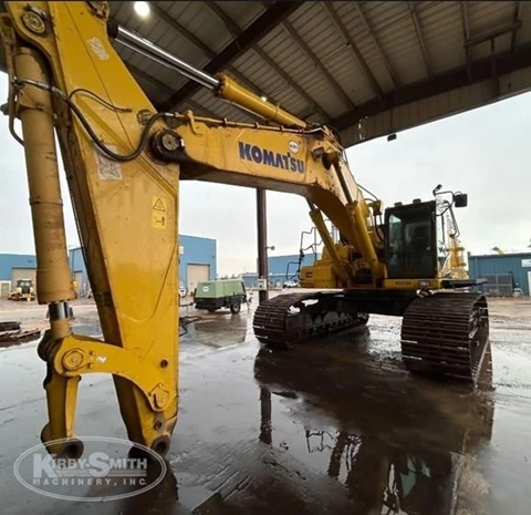 Front of used Excavator